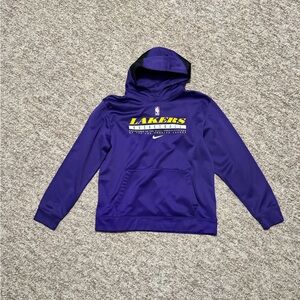 Nike Purple Lakers Kids Hoodie